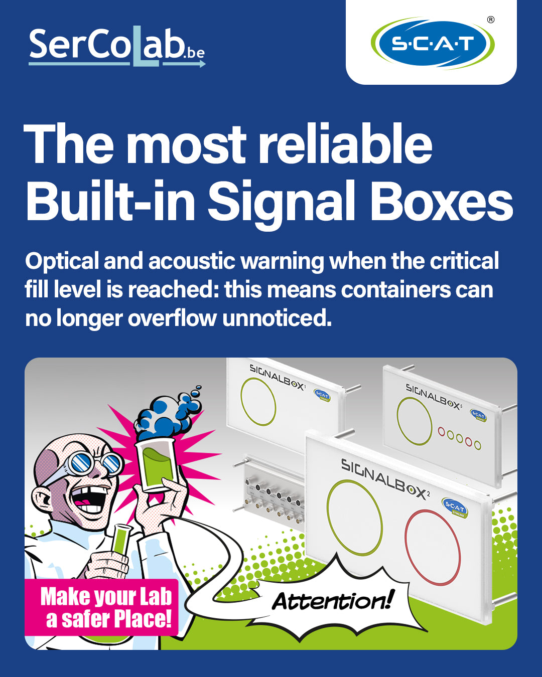 Reliable Built-In Signal Boxes